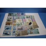 A COLLECTION OF ARCTIC TERRITORIES NOTES $ 1 1/2 - $ 500. together with $5 etc