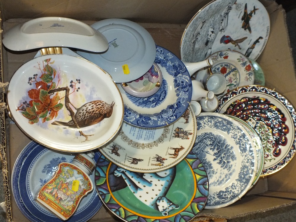 THREE TRAYS OF ASSORTED CERAMICS TO INCLUDE SADLER, COALPORT, SPODE ETC. - Image 3 of 4