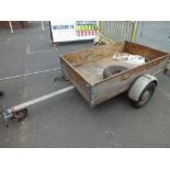 A VINTAGE TRAILER A/F L-170 CM W-107 CM