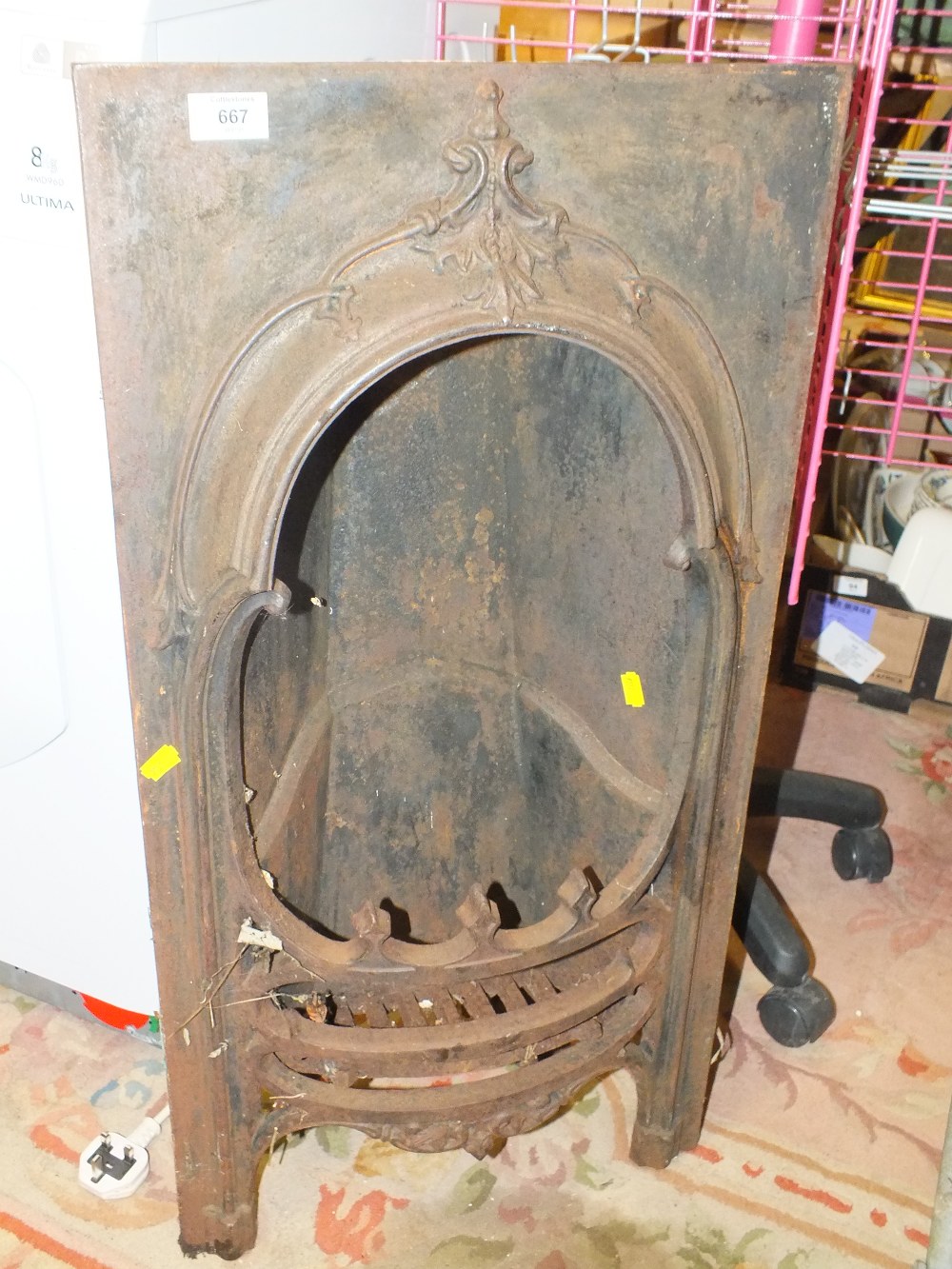 A CAST FIRE PLACE