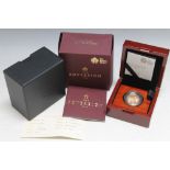 A ROYAL MINT QUEEN ELIZABETH II 2018 SOVEREIGN, complete with box and papers stating a edition limit