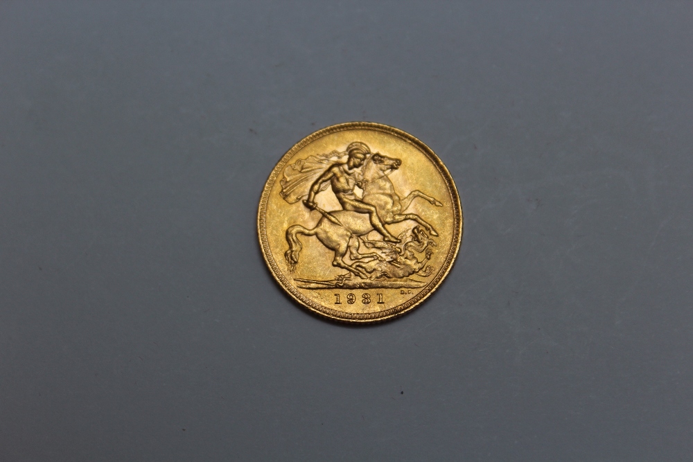 A GEORGE V 1931 SOVEREIGN - Image 2 of 2