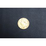 A NAPOLEON 20 FRANCS GOLD COIN, approx weight 6.4g