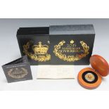 A QUEEN ELIZABETH II 2015 AUSTRALIAN SOVEREIGN, complete with box and papers stating a edition limit