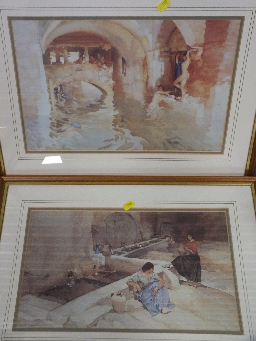 FIVE FRAMED AND GLAZED WILLIAM RUSSELL FLINT PRINTS - Image 2 of 4