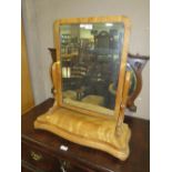 A VICTORIAN SWING TOILET MIRROR W-64 CM