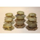 RAILWAY INTEREST - A COLLECTION OF G.W.R BRASS CARRIAGE DOOR KNOBS AND LOCKING MECHANISMS