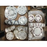 A TRAY OF PARAGON MICHELLE CHINA TOGETHER WITH A TRAY OF CZECHOSLOVAKIAN AND OTHER CHINA (2)
