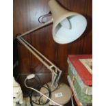 A MODERN ANGLE POISE LAMP