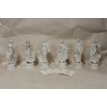 A SET OF SIX LIMITED EDITION WEDGWOOD DANCING HOURS FIGURES