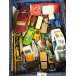 A TRAY OF TOY CARS
