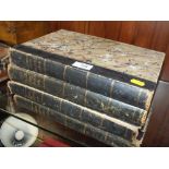 FOUR ANTIQUE ENGLISH MECHANIC BOOKS, DATING FROM 1882-1885