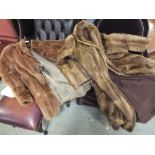 TWO VINTAGES LADIES FUR COATS