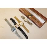 SIX ASSORTED WRISTWATCHES