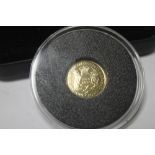 A 1g GOLD COIN