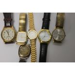 A COLLECTION OF ASSORTED WRIST WATCHES