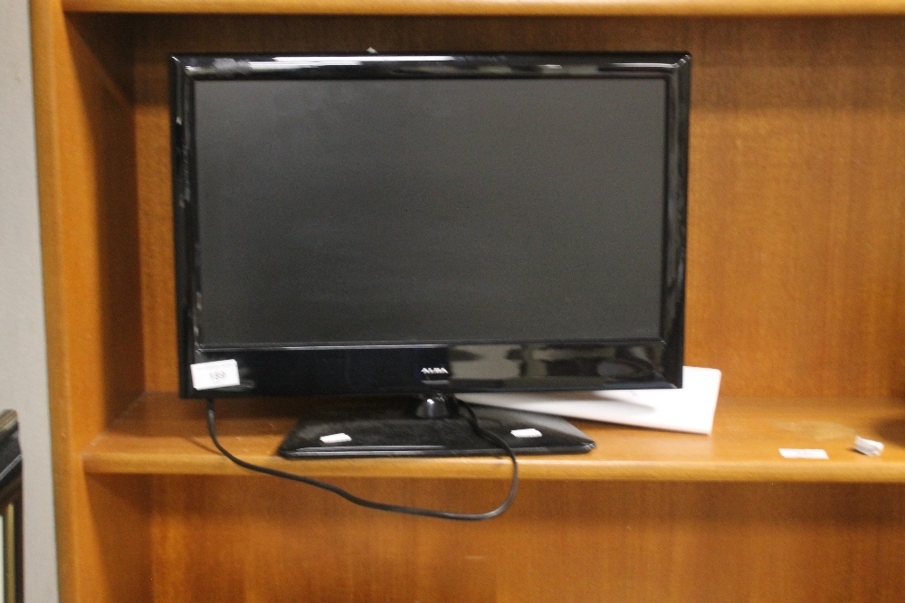 AN ALBA 18" FLATSCREEN TV