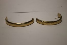 A 9 CT GOLD BANGLE A/F