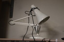 AN ANGLEPOISE LAMP