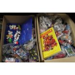 TWO LARGE BOXES OF MCDONALDS HAPPY MEAL TOYS