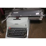 AN OLIVETTI TYPE WRITER