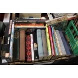 A BOX OF MISCELLANEOUS BOOKS