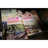 A TRAY OF MODEL RAILWAY MAGAZINES (TRAY NOT INCLUDED)