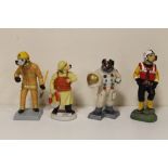 A COLLECTION OF ROBERT HARROP DOGGIE PEOPLE FIGURES COMPRISING OF CC107 GOLDEN RETRIEVER (LIFE