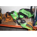 FLORA BEST ELECTRIC HEDGE TRIMMER TOGETHER WITH ELECTRIC GARDEN VACUUM