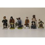 A COLLECTION OF ROBERT HARROP DOGGIE PEOPLE FIGURES COMPRISING OF; CC134 WIRE HAIRED FOX TERRIER