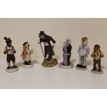 A COLLECTION OF ROBERT HARROP DOGGIE PEOPLE FIGURES COMPRISING OF; DP173 ENGLISH SETTER COUNTRY,