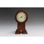 AN ARTS AND CRAFTS STYLE MANTEL CLOCK, H 22.5 cm