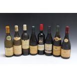 8 BOTTLES OF ASSORTED FRENCH AND ITALIAN WINES CONSISTING OF 1 BOTTLE OF LA POUSSE d'Or VOLNAY 1ER