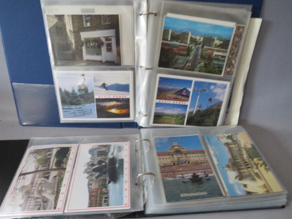 A FOLDER OF APPROX 70 VINTAGE AND MODERN RAILWAY AND STEAM LOCOMOTIVE POSTCARDS, together with two - Image 4 of 10