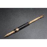 AN EXTENDING PROPELLING COMBINATION PEN PENCIL, extends to 12 cm