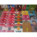 A COLLECTION OF ELVIS PRESLEY RCA LIMITED EDITION 45 RPM 10" RECORDS, many still sealed, together w