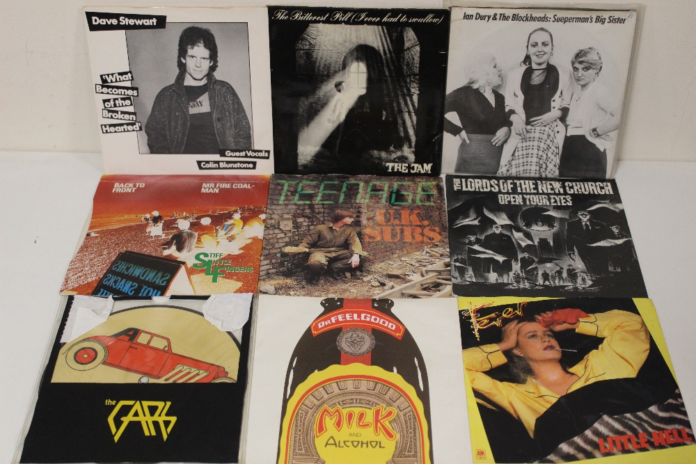 A COLLECTION OF PUNK & ROCK 45 RPM 7" SINGLE RECORDS ETC., to include The Sex Pistols, The Clash, S - Image 5 of 7