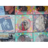 A SELECTION OF GENE VINCENT PICTURE DISCS, together with Gene Vincent 'Rhythm in Blue' Blue vinyl