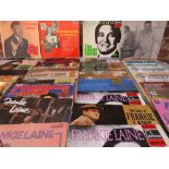 A COLLECTION OF VARIOUS MALE ARTIST LP RECORDS, to include a collection of Frankie Lane albums, Jim