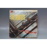 THE BEATLES - PLEASE PLEASE ME. Mono, black and gold Parlophone label, PMCO1202 XEX421-1N / 422-1N,