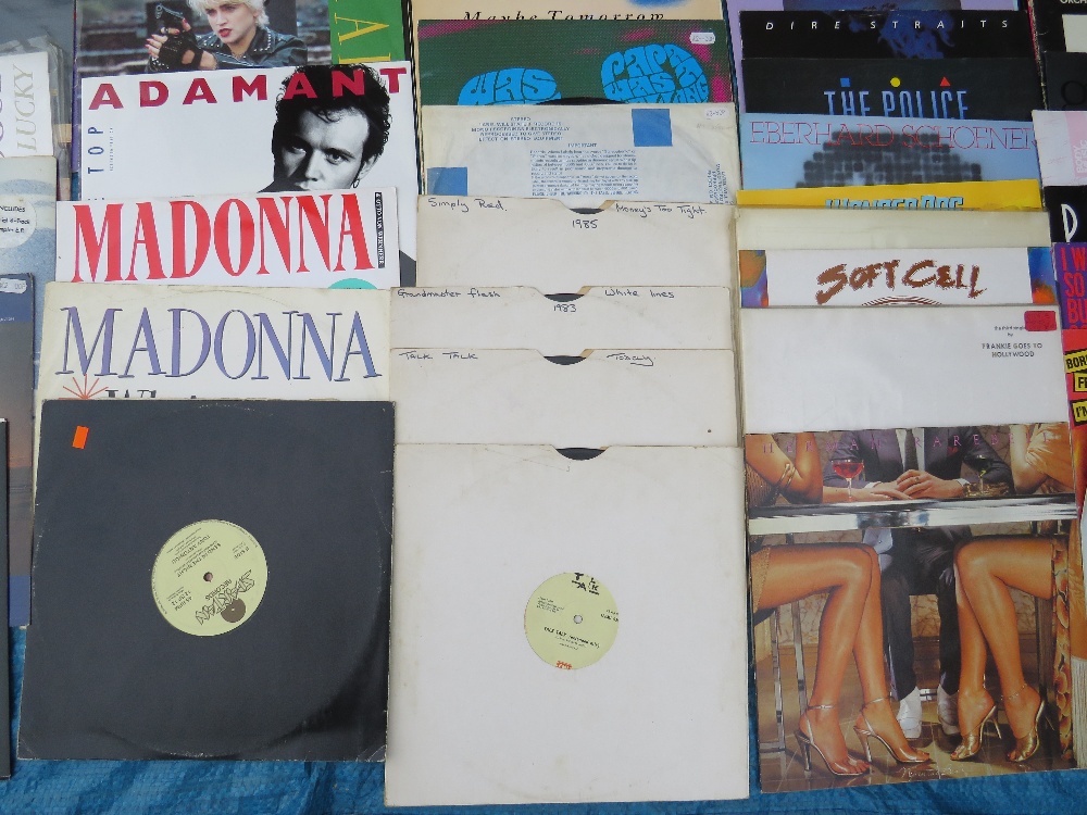 A COLLECTION OF MOSTLY 12" SINGLE RECORDS, various years of issue, artists include Madonna, Madness - Image 5 of 10