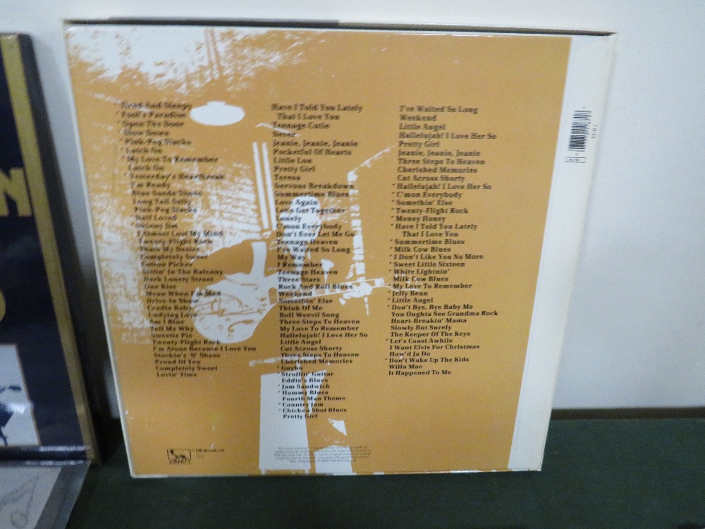 TWO EDDIE COCHRAN LP BOX SETS, comprising 20th Anniversary set and 50th Anniversary set, together w - Image 2 of 4