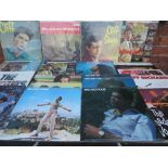 A LARGE COLLECTION OF CLIFF RICHARD & THE SHADOWS LP RECORDS ETC., various duplicate titles to incl