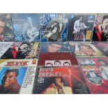 A COLLECTION OF ELVIS PRESLEY LP RECORD SETS ETC., to include Mess O' Blues PFP 2000, The Memphis R