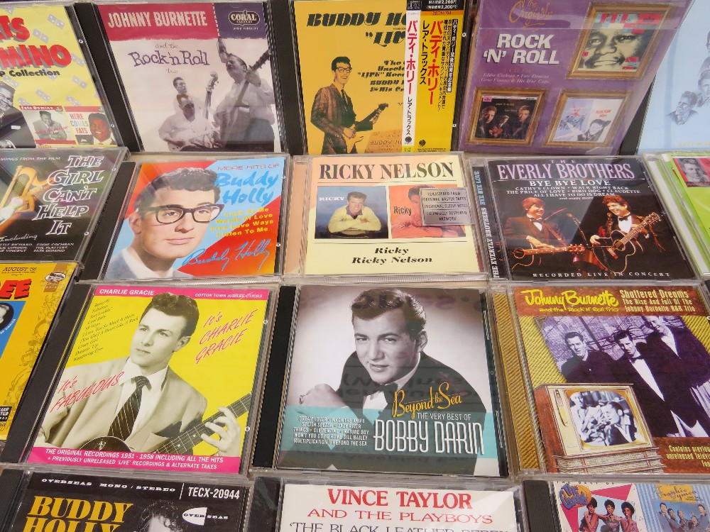 A COLLECTION OF MOSTLY ROCK AND ROLL CDS ETC., to include Eddie Cochran, Freddy Cannon, Ricky Nelso - Image 4 of 8