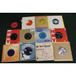 A QUANTITY OF ASSORTED 45 RPM 7" SINGLE RECORDS ETC., to include Edmundo Ros, Connie Francis, Frank