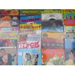 A COLLECTION OF GENE VINCENT IMPORT ISSUE LP RECORDS, to include a Japanese issue of Gene Vincents