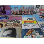 A COLLECTION OF BUDDY HOLLY LP RECORDS, comprising various Coral pressings to include Buddy Holly L