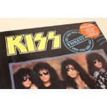 KISS - FOREVER, special limited edition gatefold four track 12" single, with two unreleased origina