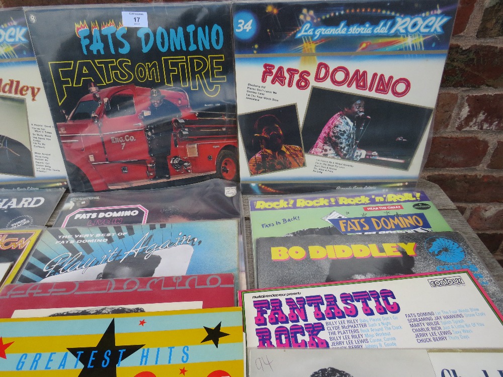 A COLLECTION OF ROCK 'N' ROLL LP RECORDS ETC., artists include Fats Domino, Chuck Berry, Do Diddley - Image 2 of 7